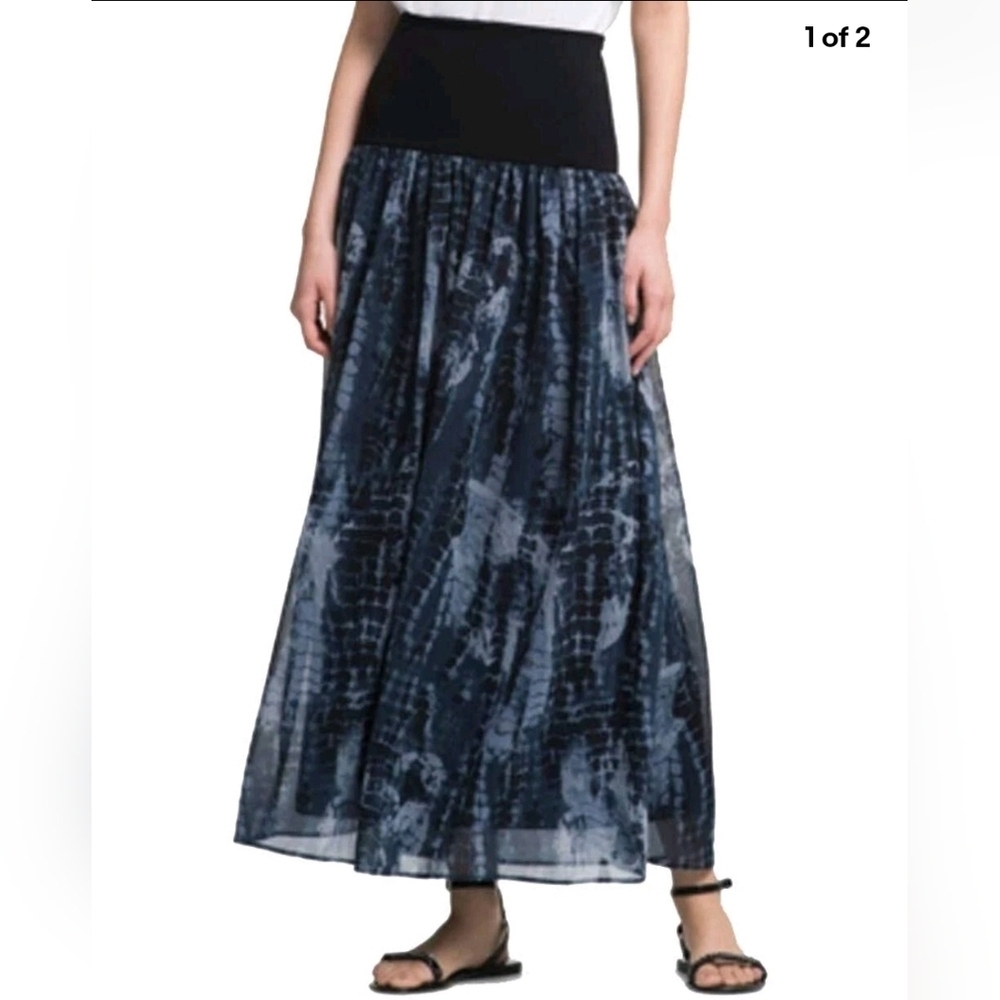 DKNY Midi Flowy Skirt Size M